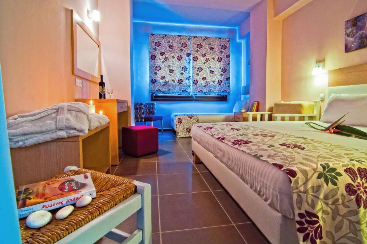 Hotel Manthos Blue Agios Ioannis  Quarto foto